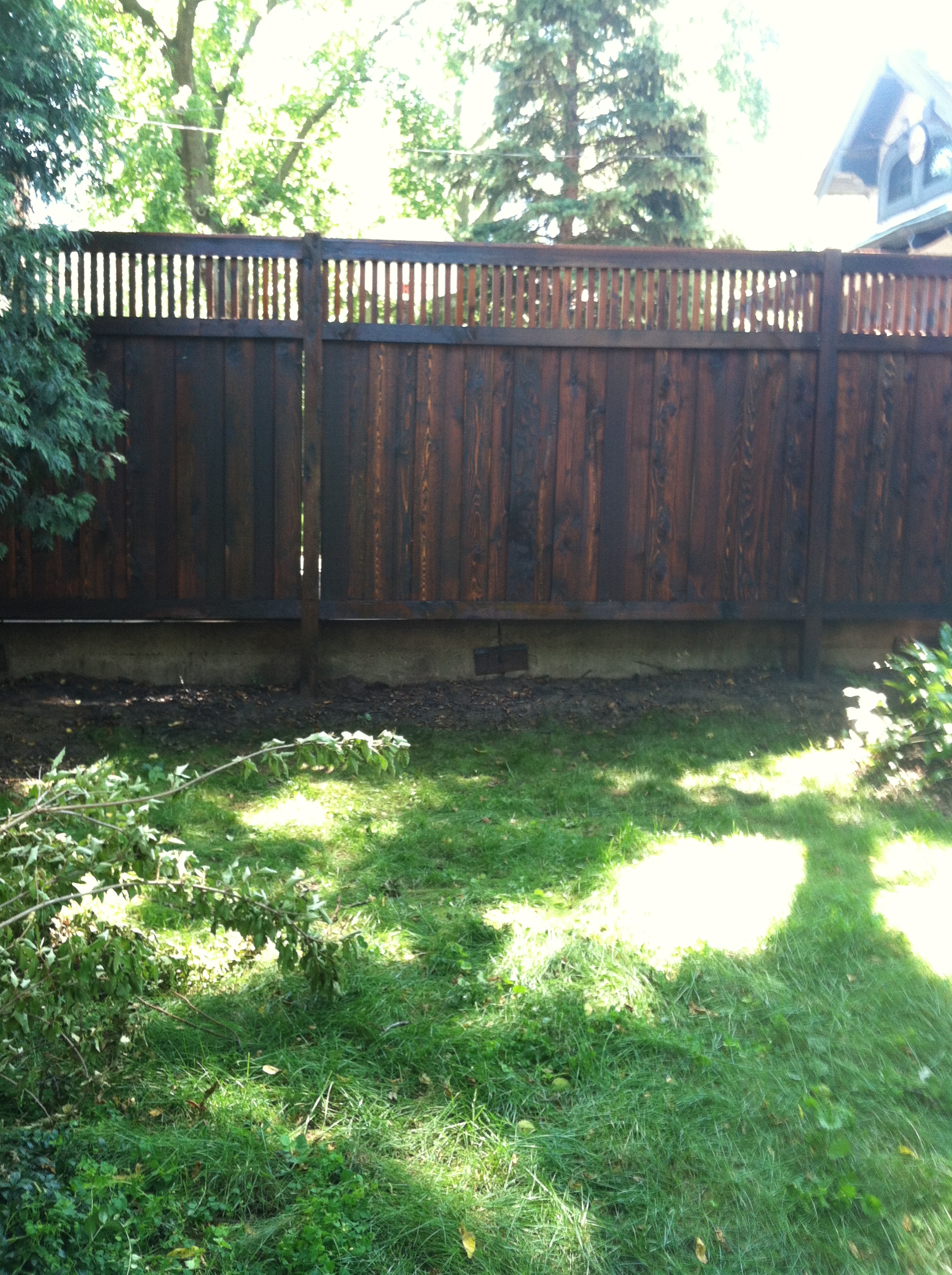 Oxford Brown fence stain